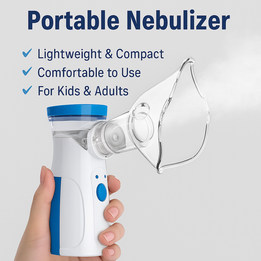 Portable Mist Inhaler – Compact Breathing & Relaxation Device