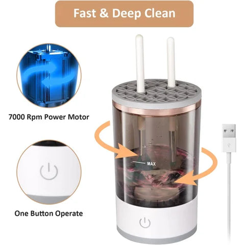 Smart Electric Makeup Brush Cleaner