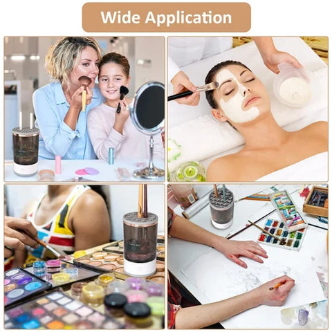 Smart Electric Makeup Brush Cleaner