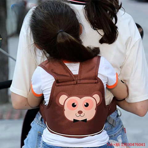 Professional Adjustable Children Ride Safety Seat Belt for Motorcycles