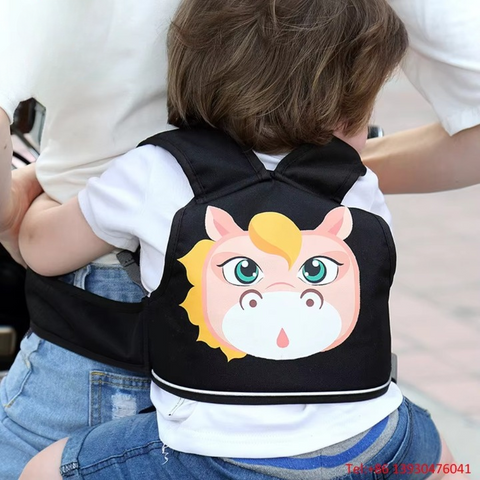 Professional Adjustable Children Ride Safety Seat Belt for Motorcycles