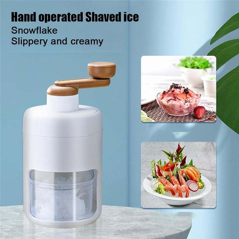 Manual Ice Shaver Crusher | Home & Kitchen Ice Maker