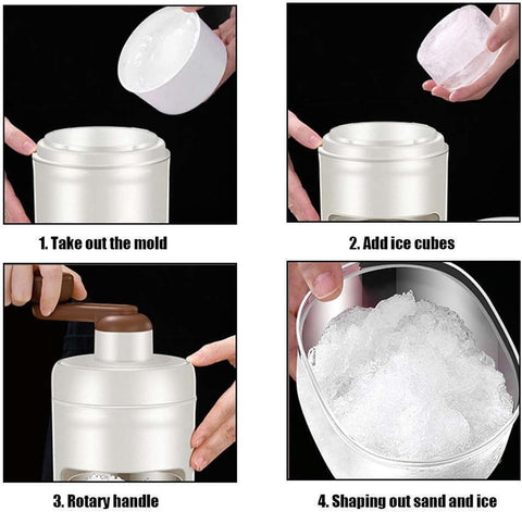 Manual Ice Shaver Crusher | Home & Kitchen Ice Maker