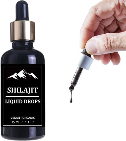 15ml Pure Organic Himalayan Shilajit Liquid Drops