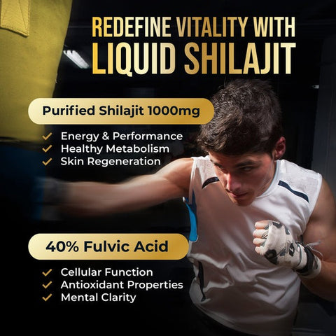 15ml Pure Organic Himalayan Shilajit Liquid Drops